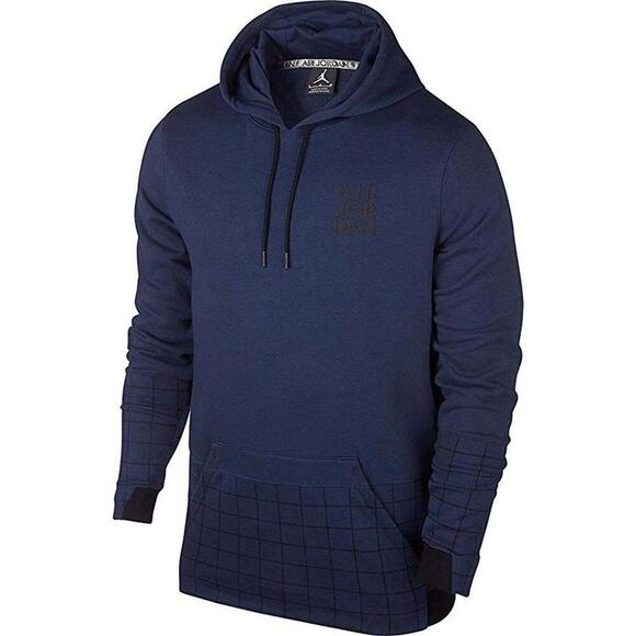 Other - Jordan Unisex Stencil Pullover Kangaroo Hooded Sweatshirt Size L